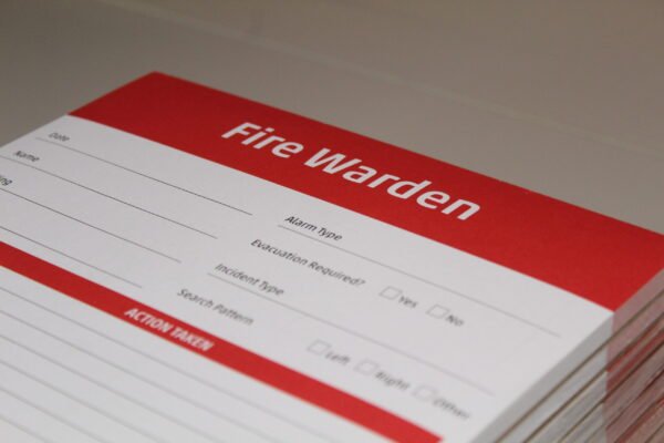 Fire Warden Checklist with FREE Lanyards (Quantity 20) - Image 4