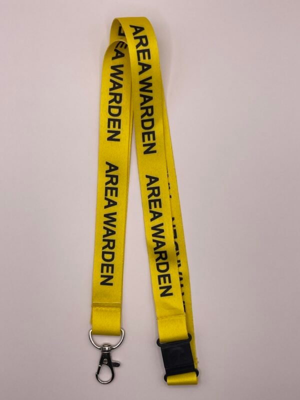 Area Warden Lanyard - Image 3