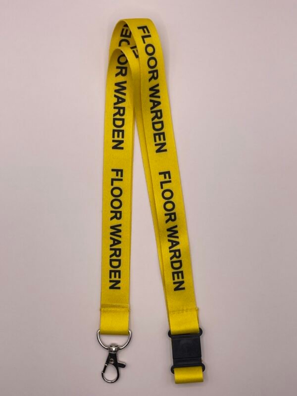 Floor Warden Lanyard - Image 3