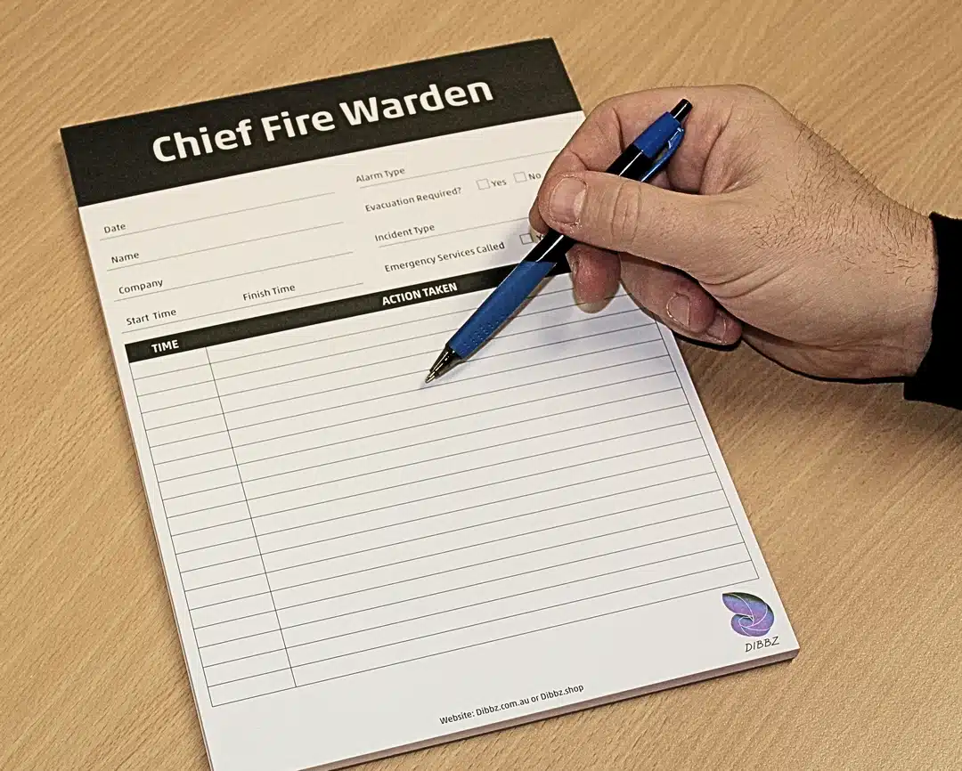 “Chief Warden Checklist – Emergency Evacuation Guide for Fire Wardens in Australian Workplaces”