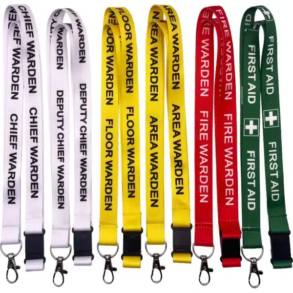 Emergency Warden Lanyards